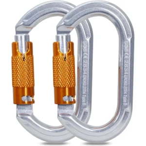 SOB Auto Locking Climbing Carabiner Clips,Heavy Duty