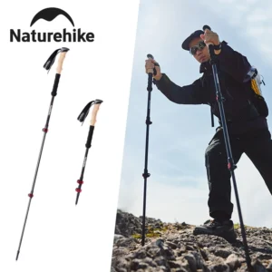 2PCS Walking Sticks Lightweight Carbon Fiber