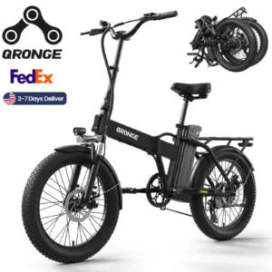 Waterfall Folding Electric Bike 1000W  20" Fat Tire 28 MPH max E-Bike