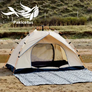 Golden Tent - Portable 3-4 Person