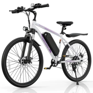 VIPDRIVE Defier 1.1 Adult Electric Bike, 750W Peak Motor, Fatbike, 26", 20MPH Mountain Ebike