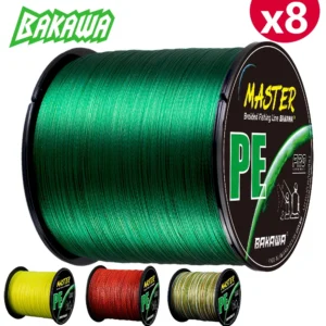 BAKAWA 300M 8-Strand Braided PE Fishing Line