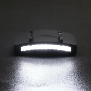 Ultra Bright Headlamp Hands Free LED Clip on Cap Lights Rechargeable Hunting Fishing